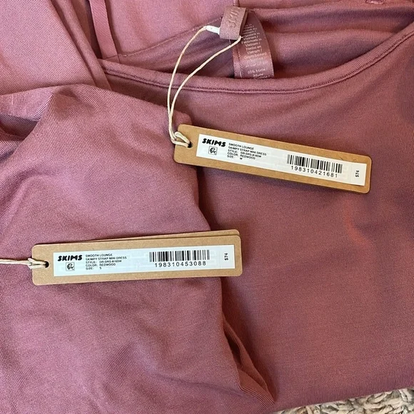 Skims Smooth Lounge Skimpy Strap Mini Dress - Picture 9 of 9